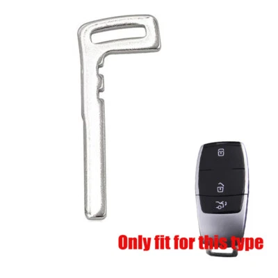 1 x Insert Small Key Blank Emergency New Key Uncut For Mercedes Benz S E G Class - Image 1 of 4