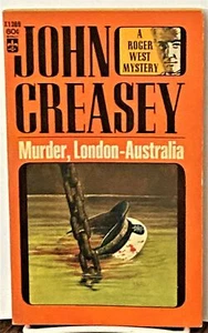 John Creasey / MURDER LONDON-AUSTRALIA 1967 - Picture 1 of 1