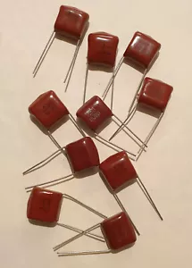 Lot de 10 condensateurs polypropylène 0,47µF - 630v - Photo 1 sur 1