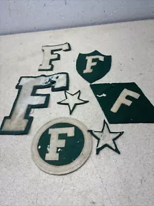 Vintage American Baseball Football Jacke Patches - Bild 1 von 18