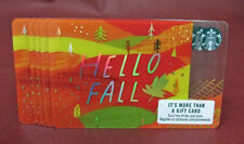 Starbucks 2018 HELLO FALL Gift Card New with Tags