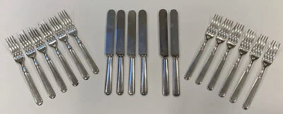 Lote De Colección Años 30 De 18 Piezas WM Rogers And Reliance 12 DWT de Cubiertos Chapados Foto 1 de 4