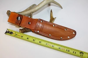 Custom Leather { WESTERN W-36 / UNIVERSAL } Style Knife Sheath-USA - Picture 1 of 1
