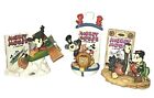 Disney Mickey Mouse Set of 3 Steamboat Willie Plane Crazy Gallopin Gaucho 1928