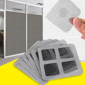Window Door Screen Net Fix Repair Sticky Patch Self Adhesive Kit Covering Ho_IL - Picture 1 of 12