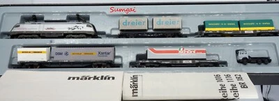 Marklin 81431 Swiss Federal Railways Alpine Transit Train Set Z Scale Z Gauge - Image 1 of 4