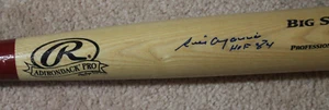 "LUIS APARICIO"  HALL OF FAME SIGNED BASEBALL BAT  (TRISTAR) - Picture 1 of 3