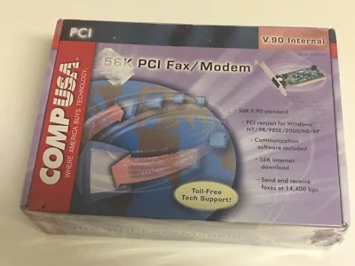 COMP USA 56k PCI Fax/Modem - Image 1 of 4