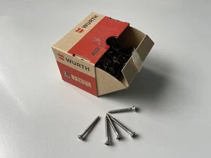 Würth 200x vite testa svasata 4x35/29 V2A A2 018024035 da fallimento! - Foto 1 di 4