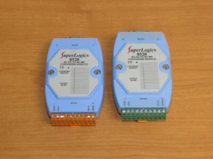 Lot of 2 SuperLogics 8520 RS-232 to RS-485 Converter Module - UNTESTED - Picture 1 of 8
