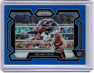 Zelina Vega 2024 Panini Prizm WWE Blue Prizm #71 Smackdown #001/199 - Bild 1 von 2