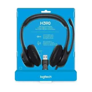 Headset USB Logitech - H390 Clear chat Comfort Over Ear/Mic - Brand NEW! - Picture 1 of 6