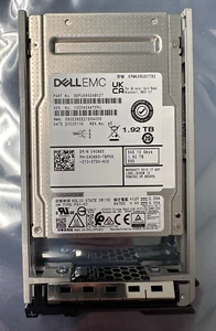 4CN85 Dell 1.92TB SAS 12Gbps Read Intensive 2.5in SSD 04CN85 KPM6XRUG1T92 Gen14 - Photo 1/3