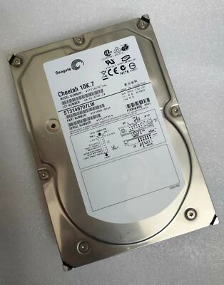 SEAGATE ST3146707LW 146GB 10K.7 U320 SCSI 68PIN HARD DRIVE - Image 1 of 2