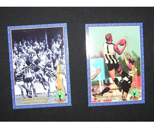 Two 1994 AFL Cazaly Classics Cards #4 Brereton + #7 Monkhurst. As New. - Picture 1 of 2