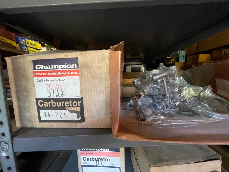 14-726 Holley 1bbl  carb carburetor  Keller 1976 - 1977 chrysler products 6 cyl - Image 1 of 1