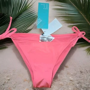 NEU 🏖 H&M Swimwear pink Bikini Tanga Höschen 36 S Beach Mix&Match zum Binden - Bild 1 von 3