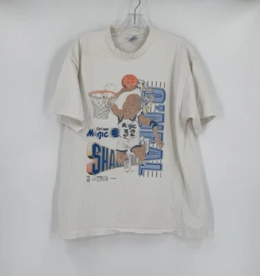 Shaquille O'Neal Shaq Orlando Magic Salem Mens Vintage Graphic T Shirt Sz XL - Image 1 of 4