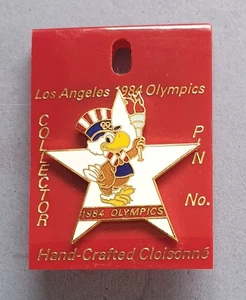 a099 1984 Los Angeles Olympics Collector Lapel Pin Sam The Eagle - Picture 1 of 2