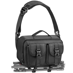 Camera Sling Bag,Lightweight SLR/DSLR Camera Case with Tripod Holder,Waterpro... - Picture 1 of 6