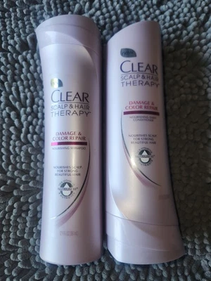 Set Clear Scalp Hair Therapy Damage Color Repair Shampoo&Conditioner Nourishing - Image 1 of 4