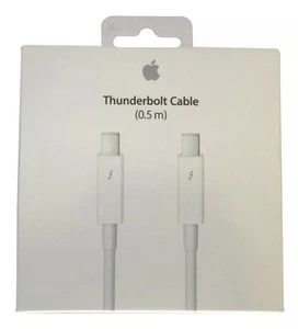 Boxed Apple A1410 Thunderbolt 2 to Thunderbolt 2 Cable - 0.5 m (MD862LL/A) - Afbeelding 1 van 1