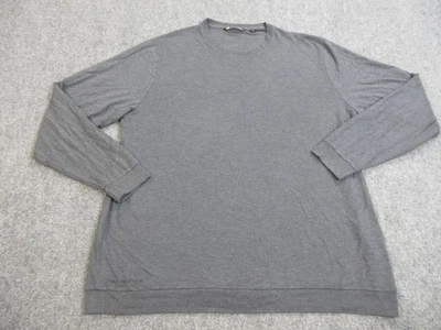 Travis Mathew Sweater Mens 3XL Gray Modal Blend Crewneck Pullover Golf Casual - Image 1 of 4