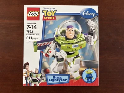 LEGO 7592 Toy Story Construct-A-Buzz Buzz Lightyear Disney NISB * LOW PRICE * - Image 1 of 4