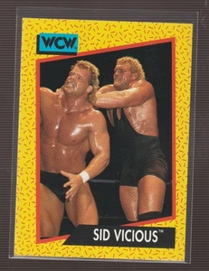 Tarjeta de estreno 1991 WCW Impel #34 Sid Vicious Stomp Collection - Imagen 1 de 2