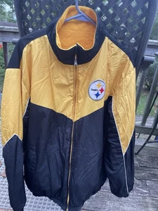 Chaqueta reversible NFL Pittsburgh Steelers talla XL-NUEVA CON ETIQUETAS Pittsburgh sombrero incluido. - Imagen 1 de 24