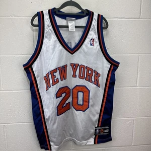 Vintage Alan Houston New York Knicks Pro Cut Trikot Puma Größe 44 Authentic - Bild 1 von 21