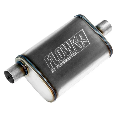 For Ford F-150 75-86 Flowmaster 71225 FlowFX 409 SS Oval Gray Exhaust Muffler Foto 1 de 4