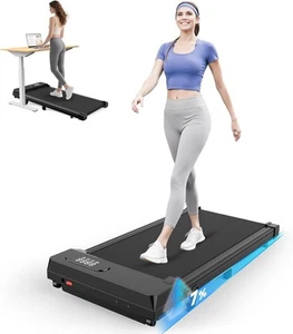 7% Steigung Laufband Motorisiertes Laufband Elektrisches Walkpad Schreibtisch - Bild 1 von 6