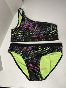 Under Armour Girls Bikini Swimsuit Size 16 - Picture 1 of 4