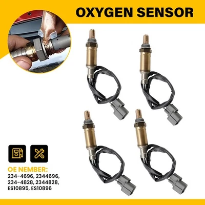 4 sensores de oxígeno ascendentes y descendentes para Land Rover Discovery Freelander ER 1999-2004 Foto 1 de 4