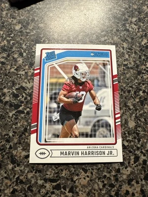 2024 Panini Donruss Clasificado Novato Marvin Harrison Jr. #393 - Cardenales Foto 1 de 2