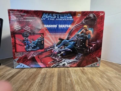 New Sealed Masters of the Universe Bashin' Beetle He-Man Battle Vehicle 2002 - Image 1 of 4
