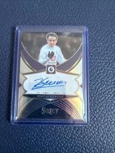 Panini Select 2024-25 Dimitar Berbatov Auto Autographs Tottenham Hotspur Spurs - Picture 1 of 2