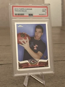 2013 Topps Chrome - Travis Kelce #118 (RC) PSA 9 - Picture 1 of 2