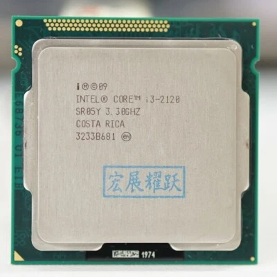 Intel Core i3-2120 SR05Y 3.3GHz Dual-Core LGA 1155/Socket H2 CPU Processor - Image 1 of 2