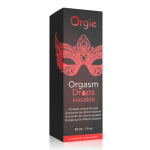 Orgie Orgasm Drops KISSABLE Intimate Gel Clitoral Arousal Warming Her 30ml / 1oz - Picture 1 of 2