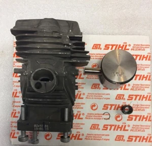 STIHL 1141-020-1206 ms291,ms271 47mm piston and cylinder NEW OEM clamp intake - Picture 1 of 5