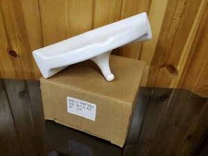 ACP Ceramic Tile 8" Corner Shower Shelf With Hook Color-M84 M Ice White - Picture 1 of 15