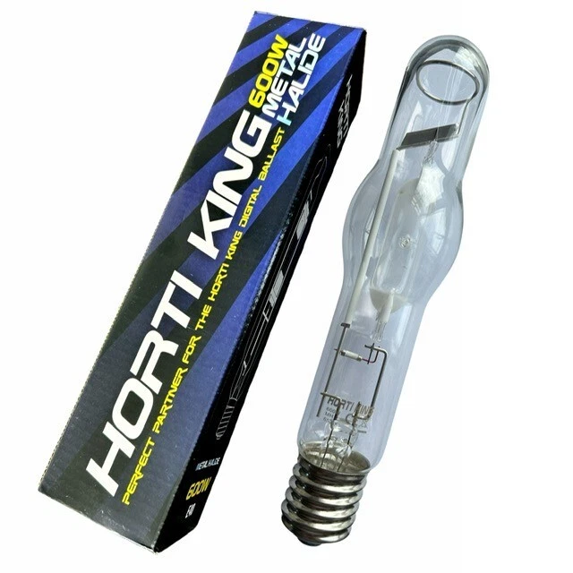 HORTIKING 600w MH Bulb Metal Halide Blue Spectrum Grow Light, e40 Screw Fitting - Image 1 of 4