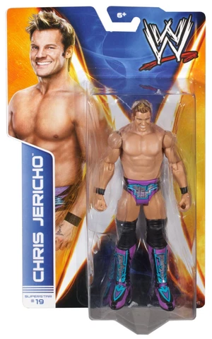 Chris Jericho WWE Superstar #19 Action Figure Mattel NIB NIP Wrestling Walls Of Cover