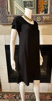 Tiana B. XS black Dress armpit to armpit 16" Length 36.5" - Image 1 of 4