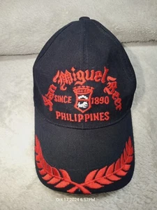 Vintage 80s San Miguel Beer Philippines Hat SMALL POSSIBLY YOUTH - Picture 1 of 6