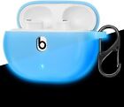 For New Beats Studio Buds Silicone Case Shockproof Cover With Keychain Carabiner