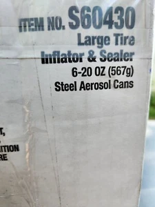 (6 Pack) Large Tire Inflator & Sealer, 20 oz, S60430 - Picture 1 of 2