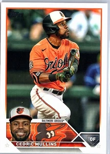 2023 Topps Serie Uno #317 Cedric Mullins Baltimore Orioles - Casi Nuevo/Muy Nuevo - Imagen 1 de 2